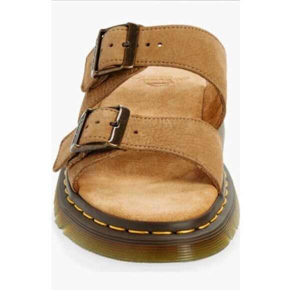 Dr Martens Josef Sandals Mens Sz 9 Womens Sz 10 Double Buckle Slide Sandal - Picture 4 of 7